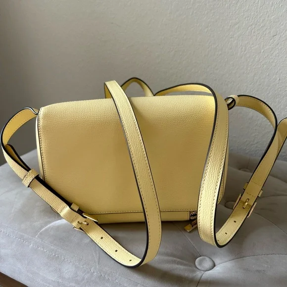 Kate Spade Kristi Flap Backpack & Madison Slim Card Holder Butter - Picture 6 of 11